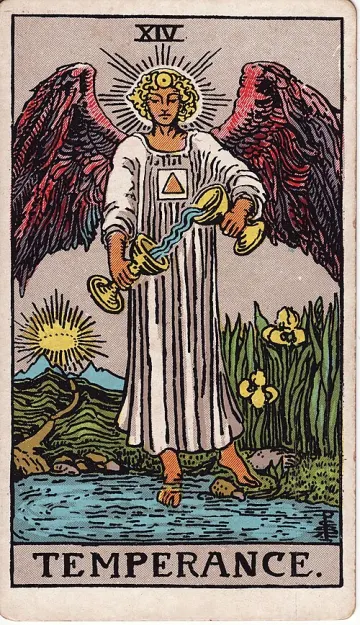 ไพ่ Temperance (ความพอดี)