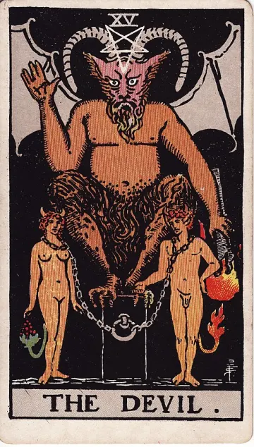 ไพ่ The Devil (พันธนาการ)